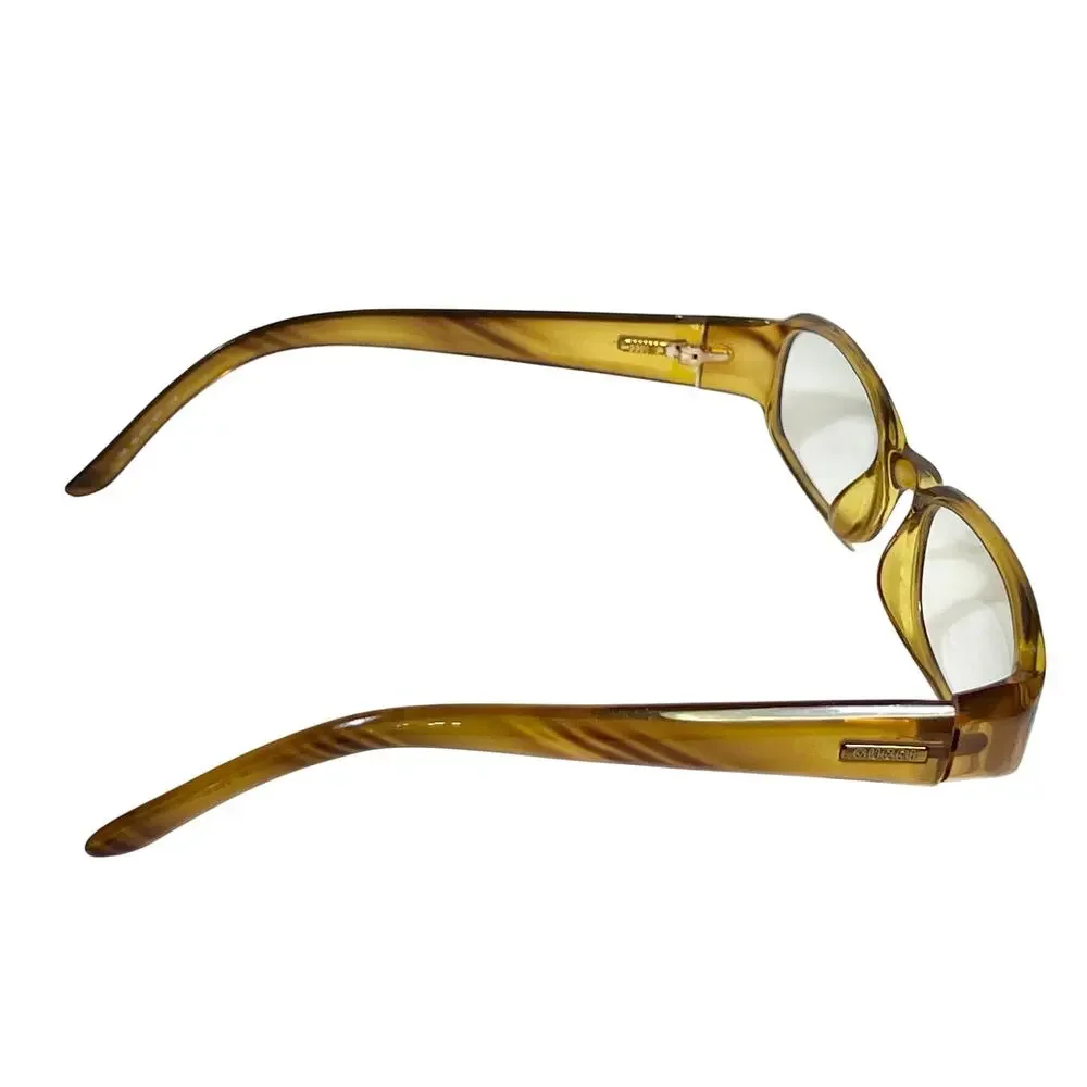Gucci Translucent Brown Havanna Eyeglasses Frames (#1439) 51-15 125 Italy